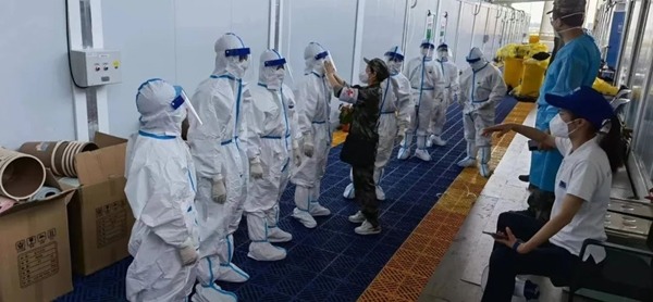 奋战“疫”线丨上海万杰与国展方舱的日夜守护(图1)