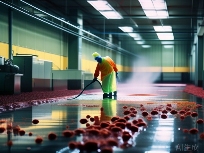 气温再低也要小心病菌！冬季食品工厂地面清洁与消毒攻略(图1)