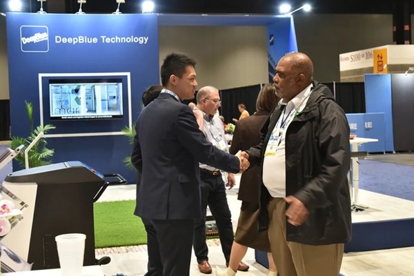 深兰科技亮相2022 ISSA北美清洁展 全面开拓北美市场！(图6)