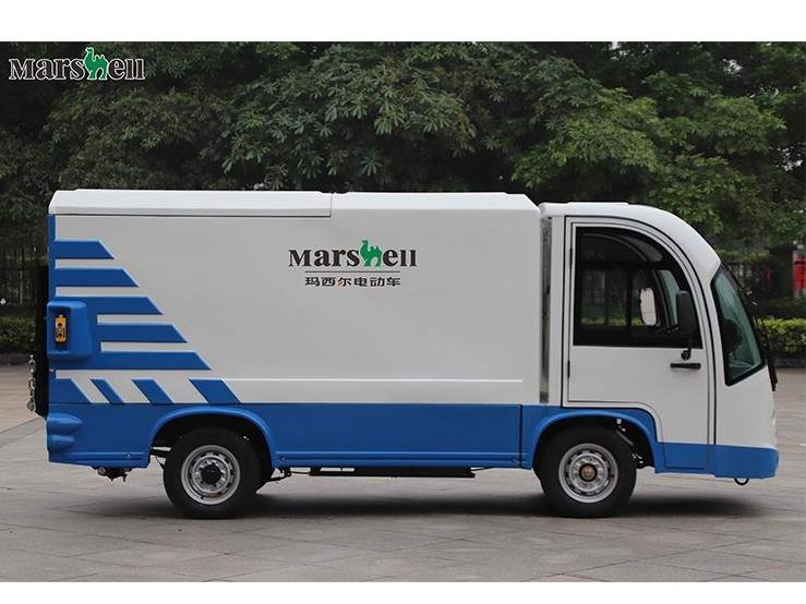 【产品推荐】玛西尔 清洁物管 八桶厢式驳运车DT1.2-D1(图4)