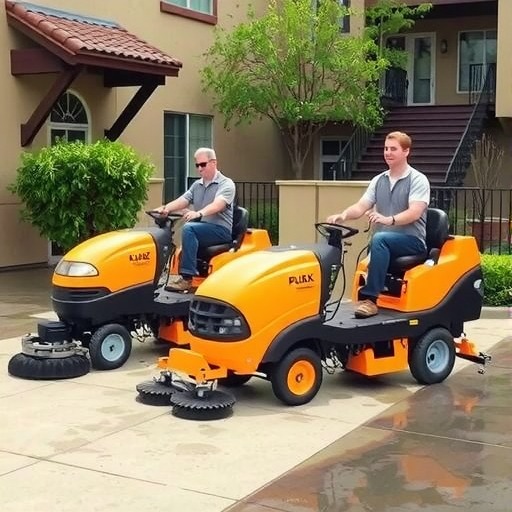 物业小区用洗地机哪种合适？