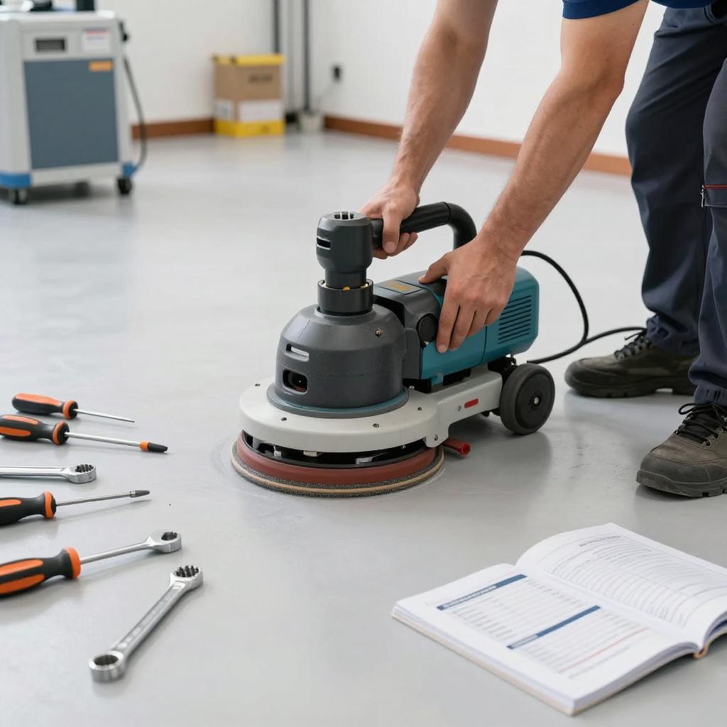 电动擦地机安装注意什么?(图2)