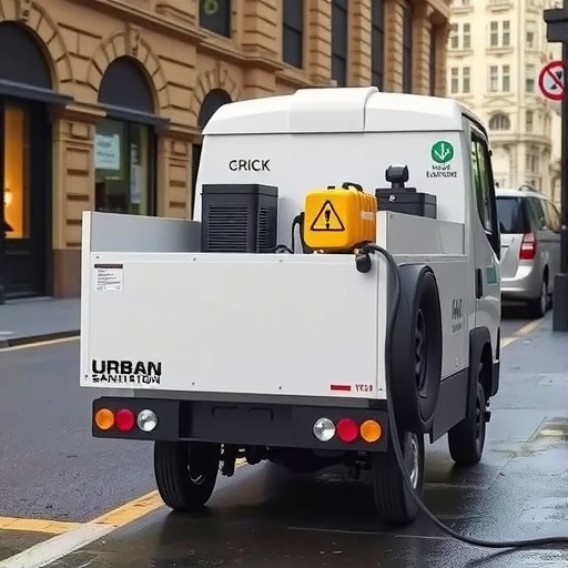 小型电动高压清洗车为什么深受城市环卫的喜爱？(图2)