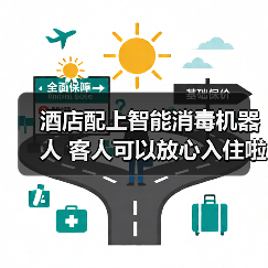 酒店配上智能消毒机器人 客人可以放心入住啦~（图4）