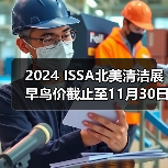 2024 ISSA北美清洁展早鸟价截止至11月30日 黄金展位预定从速！（图4）