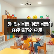 测温+消毒 测温消毒门在疫情下的应用（图1）