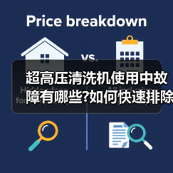 超高压清洗机使用中故障有哪些?如何快速排除?（图2）