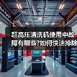 超高压清洗机使用中故障有哪些?如何快速排除?（图4）