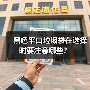 黑色平口垃圾袋在选择时要注意哪些？（图2）