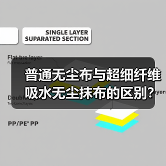 普通无尘布与超细纤维吸水无尘抹布的区别？（图2）