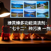 绿黄蜂多功能清洁剂:“七十二”种污渍 一剂就能解决(图2) 绿黄蜂多功能清洁剂:“七十二”种污渍 一剂就能解决(图2)