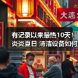 有记录以来最热10天!炎炎夏日 清洁设备如何有效维护?(图1) 有记录以来最热10天!炎炎夏日 清洁设备如何有效维护?(图1)