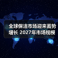 全球保洁市场迎来蓄势增长 2027年市场规模将达到约4,500亿美元!(图2) 全球保洁市场迎来蓄势增长 2027年市场规模将达到约4,500亿美元!(图2)