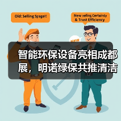 智能环保设备亮相成都展,明诺绿保共推清洁行业革新(图1) 智能环保设备亮相成都展,明诺绿保共推清洁行业革新(图1)