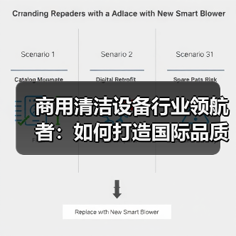 商用清洁设备行业领航者:如何打造国际品质典范(图2) 商用清洁设备行业领航者:如何打造国际品质典范(图2)