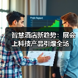 智慧酒店新趋势：展会上科技产品引爆全场（图4）