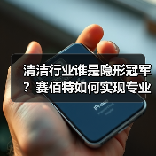 清洁行业谁是隐形冠军？赛佰特如何实现专业与口碑双丰收？（图1）