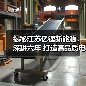 揭秘江苏亿锂新能源：深耕六年 打造高品质电池 让续航不再焦虑！（图1）