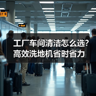 工厂车间清洁怎么选?高效洗地机省时省力(图1) 工厂车间清洁怎么选?高效洗地机省时省力(图1)