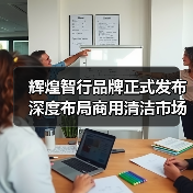 辉煌智行品牌正式发布 深度布局商用清洁市场（图2）
