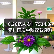 8.26亿人次!7534.3亿元!国庆中秋双节迎游客大潮 智能清洁机器人纷纷亮相!(图1) 8.26亿人次!7534.3亿元!国庆中秋双节迎游客大潮 智能清洁机器人纷纷亮相!(图1)