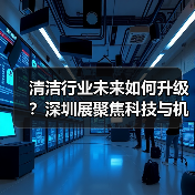 清洁行业未来如何升级?深圳展聚焦科技与机器人应用(图4) 清洁行业未来如何升级?深圳展聚焦科技与机器人应用(图4)