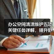 办公空间清洁维护五项关键任务详解,提升舒适度!(图3) 办公空间清洁维护五项关键任务详解,提升舒适度!(图3)