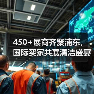 450+展商齐聚浦东,国际买家共襄清洁盛宴!(图3) 450+展商齐聚浦东,国际买家共襄清洁盛宴!(图3)