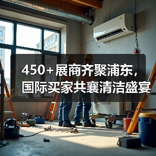 450+展商齐聚浦东,国际买家共襄清洁盛宴!(图4) 450+展商齐聚浦东,国际买家共襄清洁盛宴!(图4)