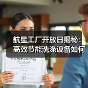 航星工厂开放日揭秘:高效节能洗涤设备如何改写行业标准(图4) 航星工厂开放日揭秘:高效节能洗涤设备如何改写行业标准(图4)