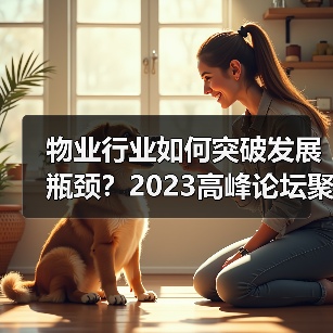 物业行业如何突破发展瓶颈？2023高峰论坛聚焦数字化创新与高质量发展（图3）