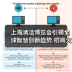 上海清洁博览会引领全球智慧创新趋势 招商火热启动（图4）