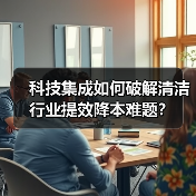 科技集成如何破解清洁行业提效降本难题?(图3) 科技集成如何破解清洁行业提效降本难题?(图3)