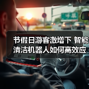 节假日游客激增下 智能清洁机器人如何高效应对?(图1) 节假日游客激增下 智能清洁机器人如何高效应对?(图1)