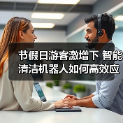 节假日游客激增下 智能清洁机器人如何高效应对?(图2) 节假日游客激增下 智能清洁机器人如何高效应对?(图2)