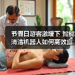 节假日游客激增下 智能清洁机器人如何高效应对?(图3) 节假日游客激增下 智能清洁机器人如何高效应对?(图3)