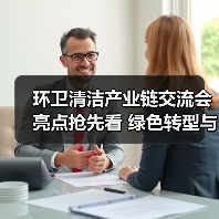环卫清洁产业链交流会亮点抢先看 绿色转型与智造赋能全解析(图1) 环卫清洁产业链交流会亮点抢先看 绿色转型与智造赋能全解析(图1)