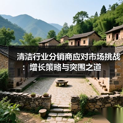 清洁行业分销商应对市场挑战:增长策略与突围之道 清洁行业分销商应对市场挑战:增长策略与突围之道