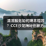 清洁服务如何降本增效?CCE沙龙揭秘创新方案(图2) 清洁服务如何降本增效?CCE沙龙揭秘创新方案(图2)