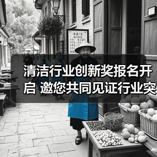 清洁行业创新奖报名开启 邀您共同见证行业突破