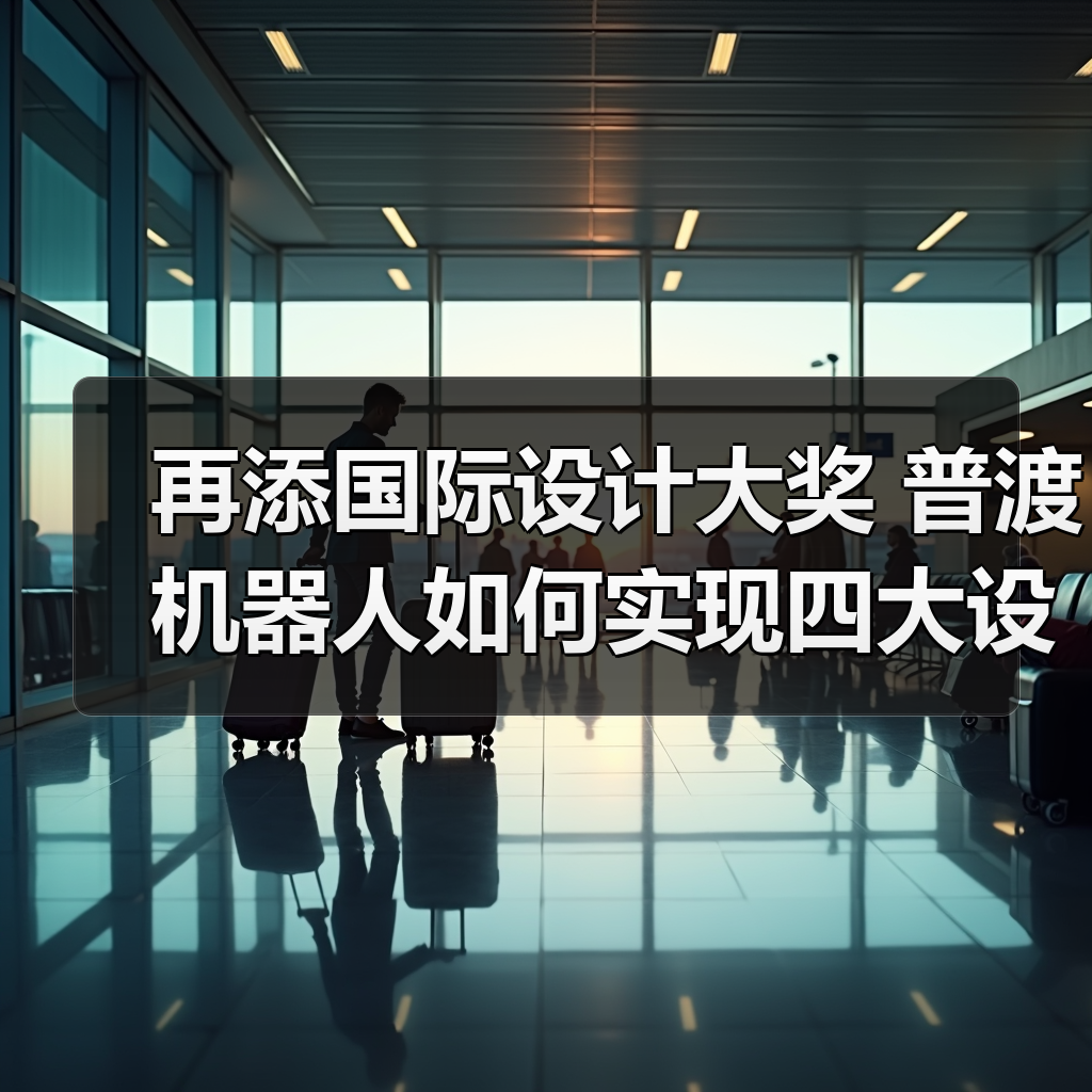 再添国际设计大奖 普渡机器人如何实现四大设计奖项大满贯?(图3) 再添国际设计大奖 普渡机器人如何实现四大设计奖项大满贯?(图3)