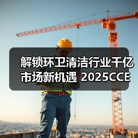 解锁环卫清洁行业千亿市场新机遇 2025CCE深圳展展位火热销售中！