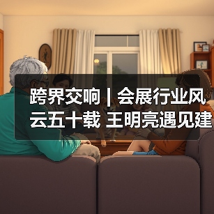 跨界交响 | 会展行业风云五十载 王明亮遇见建筑师 共启新篇章(图2) 跨界交响 | 会展行业风云五十载 王明亮遇见建筑师 共启新篇章(图2)