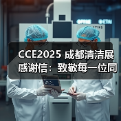 CCE2025 成都清洁展感谢信:致敬每一位同行者 圆满举办 未来携手再启新程!(图4) CCE2025 成都清洁展感谢信:致敬每一位同行者 圆满举办 未来携手再启新程!(图4)