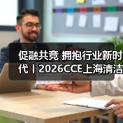 促融共竞 拥抱行业新时代丨2026CCE上海清洁展与您相约3月浦东!(图2) 促融共竞 拥抱行业新时代丨2026CCE上海清洁展与您相约3月浦东!(图2)